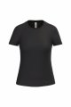 Goedkope Dames T-shirt iDeal Basic Brand Zwart